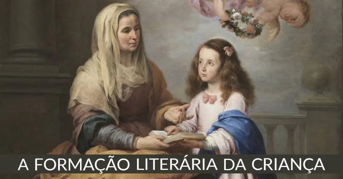 Capa: A Formação Literária da Criança (Rafael Falcón): Baixar Curso Completo