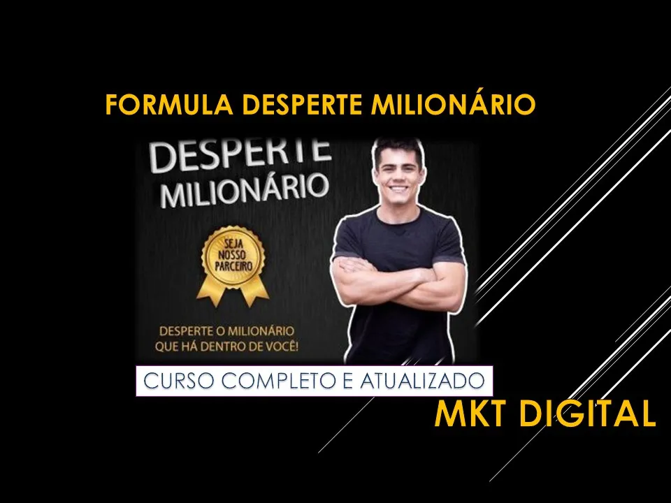 Capa: Fórmula Desperte Milionário Gabriel Florani: Download Completo