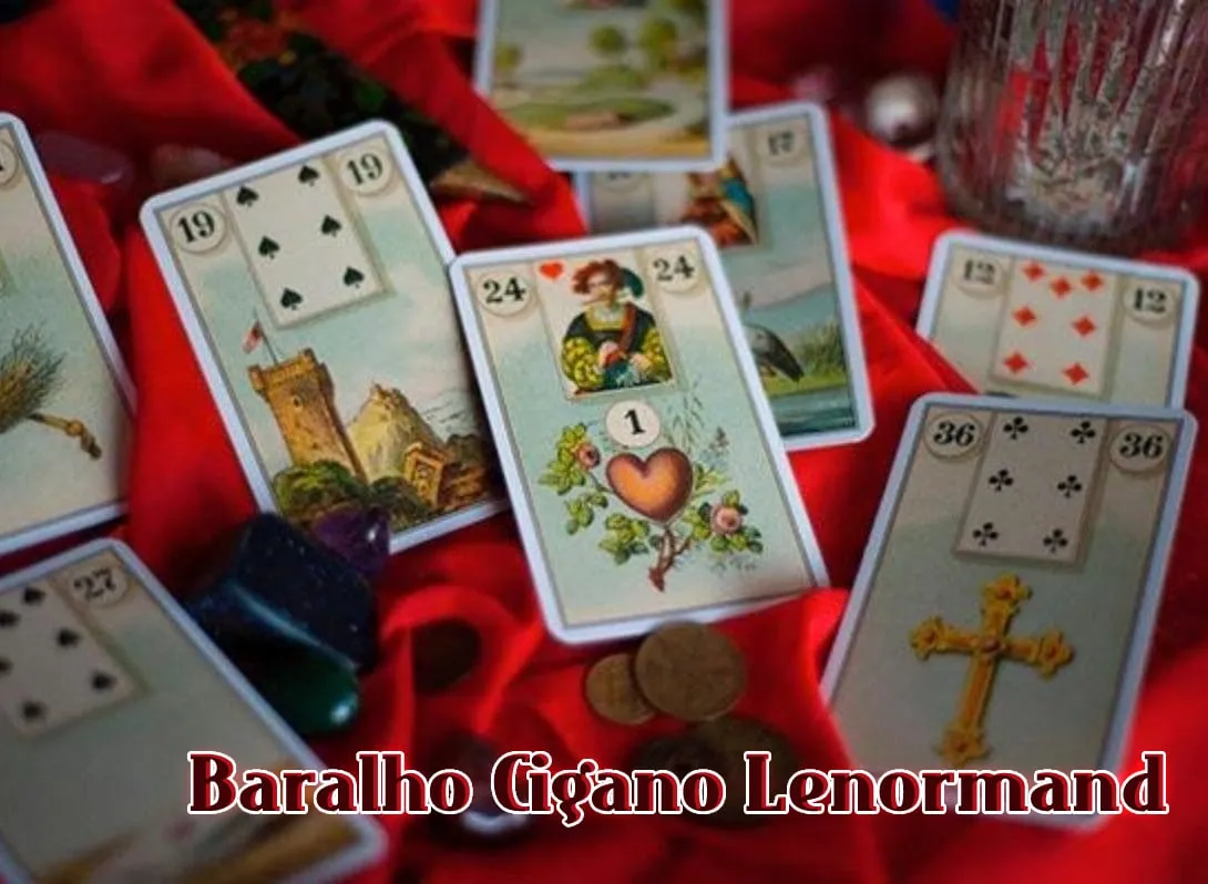 Capa: Baralho Cigano Lenormand OficinaCigana: Baixe Agora!
