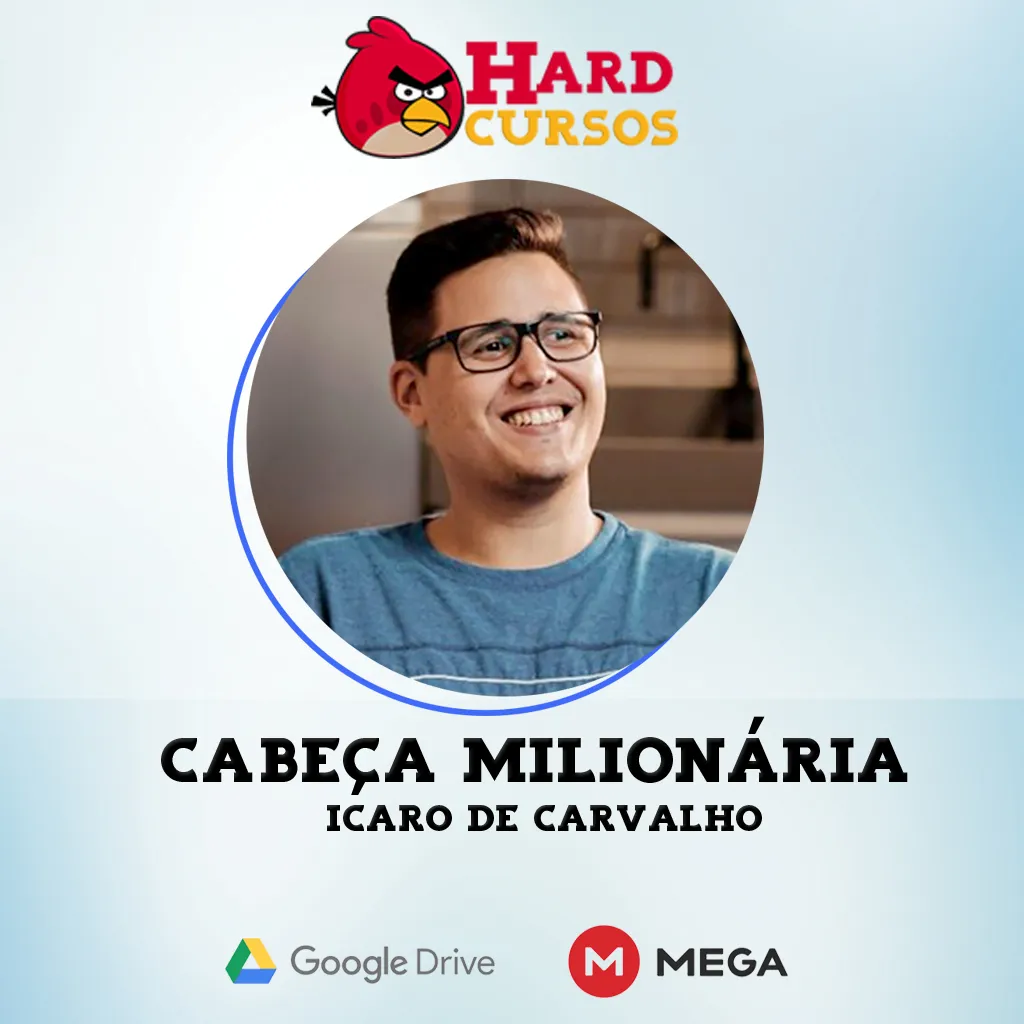 Capa: Cabeça Milionária Ícaro de Carvalho: Baixar Curso Completo