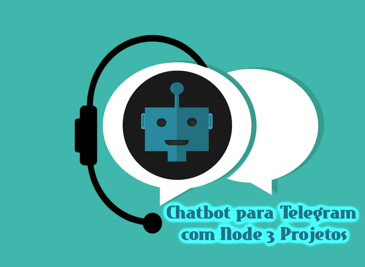 Capa: Node.js: Baixar Chatbot Telegram COD3R Completo 2020
