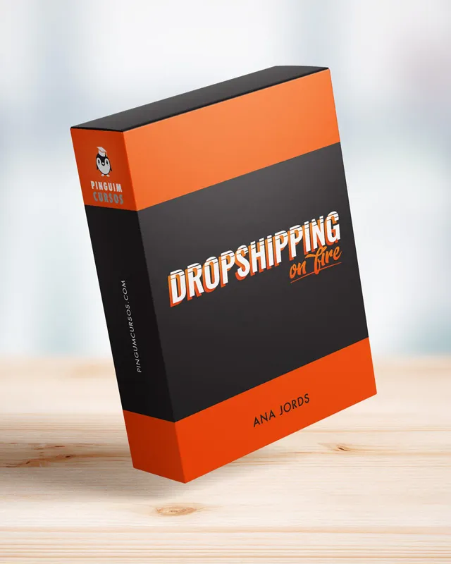 Capa: Curso Dropshipping On Fire Ana Jords: Baixe Agora!
