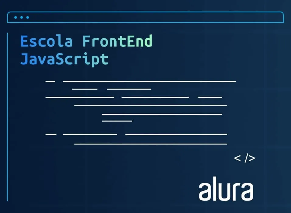 Capa: Baixar Escola Front-End JavaScript Alura: Curso Completo 2023
