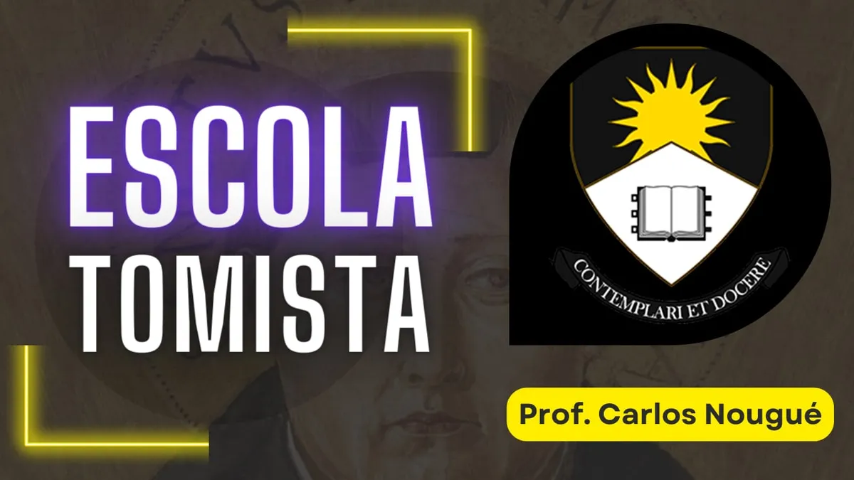 Capa: Baixe Agora: Escola Tomista com Carlos Nougué Completo!