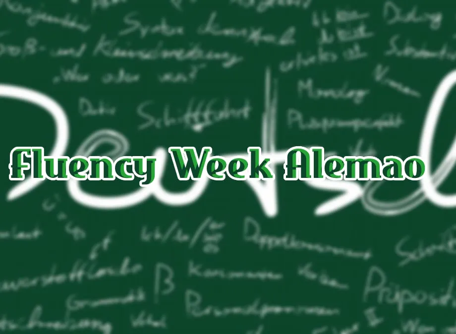 Capa: Fluency Week Alemão: Baixar Curso Rhavi Carneiro Completo