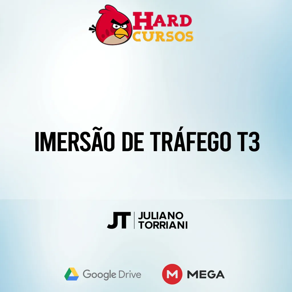 Capa: Baixar T3 Imersão de Tráfego: Curso Juliano Torriani Completo