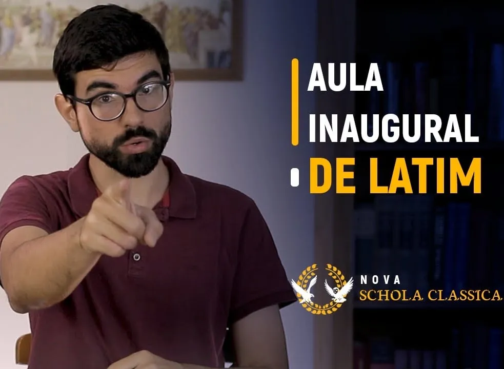Capa: Latim Schola Classica: Baixe o Curso Completo 2021
