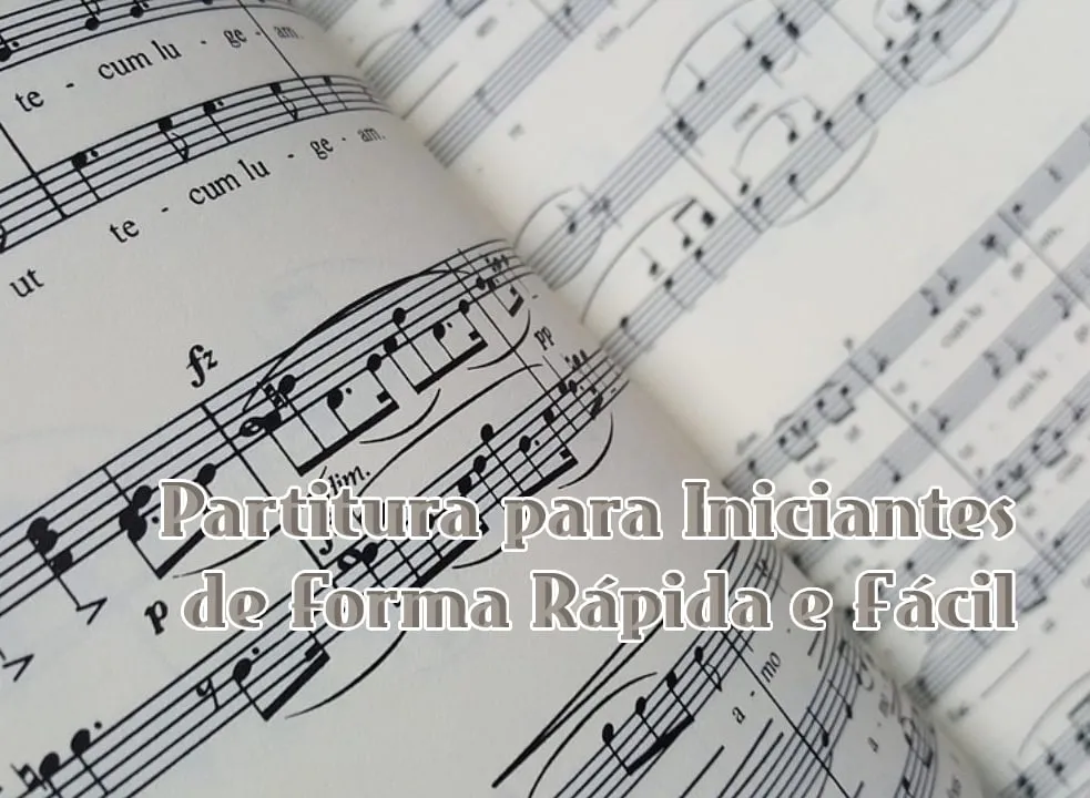 Capa: Baixar Curso Partitura para Iniciantes RápidoGabriel Felix