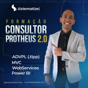 Capa: Baixar Consultor Protheus 2.0 – Junior Plácido: Curso Completo 2021