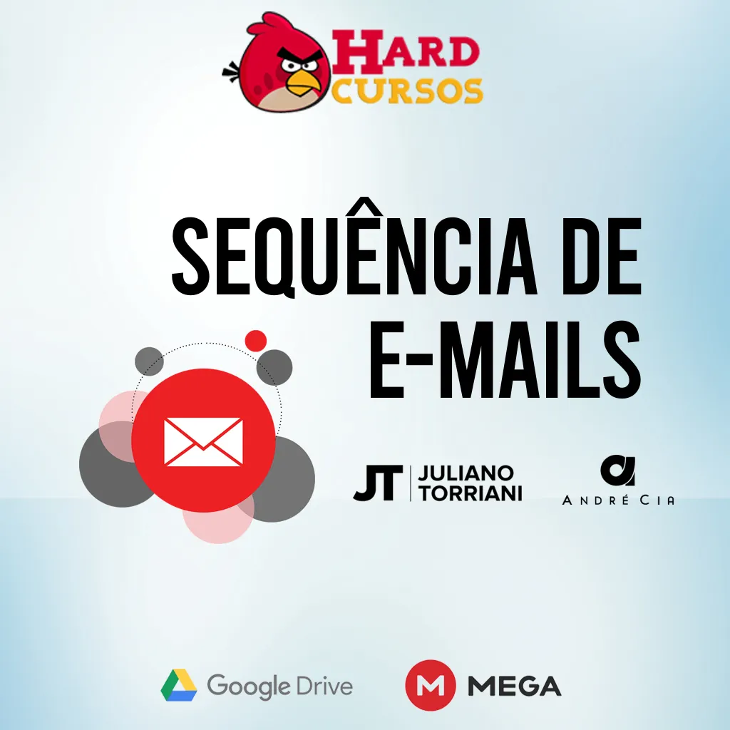 Capa: Sequência de E-mails André Cia Juliano Torriani: Baixar Curso Completo