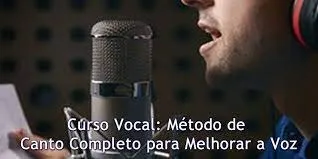 Capa: Curso Vocal André Fantom: Baixar Método Completo Voz
