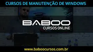 Capa: Baboo Manutenção Windows 2019: Baixar Curso Completo Agora
