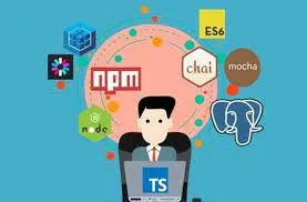 Capa: Baixar Curso: TypeScript, Node, ES6 + Postgres do Zero