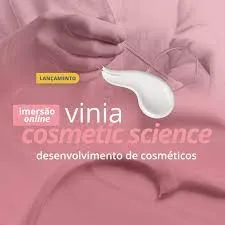 Capa: Vinia Cosmetic Science: Baixar Curso Desenvolvimento Cosmético