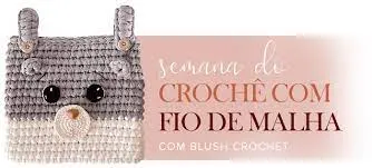 Capa: Curso Fio de Malha Blush Crochet: Download Completo