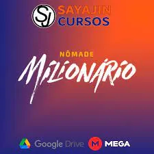 Capa: Nomade Milionário Thiago Finch: Baixar Curso Completo 2024