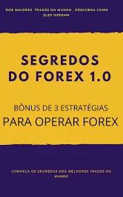 Capa: CURSOS Segredos Forex: Download Completo | Domine o Mercado