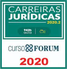 Capa: Baixar Carreiras Jurídicas Forum 2020: Curso Completo e Torrent
