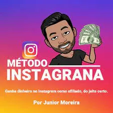 Capa: Método Instagrana Júnior Moreira: Baixar Curso Rápido e Completo