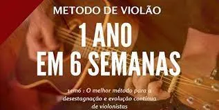 Capa: Curso Violão 1 Ano em 6 Semanas: Download Completo