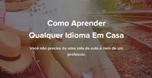 Capa: Baixar Curso Aprender Qualquer Idioma Sozinho em Casa [2020]