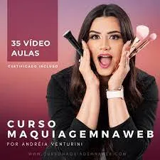 Capa: Baixar Curso Maquiadora de Impacto: Andreia Venturini Completo