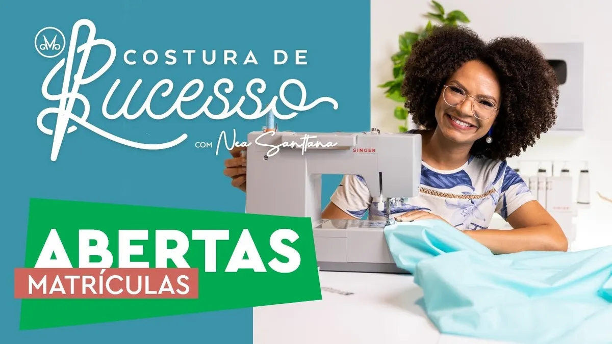Capa: Baixar Curso Costura de Sucesso Nea Santtana Completo