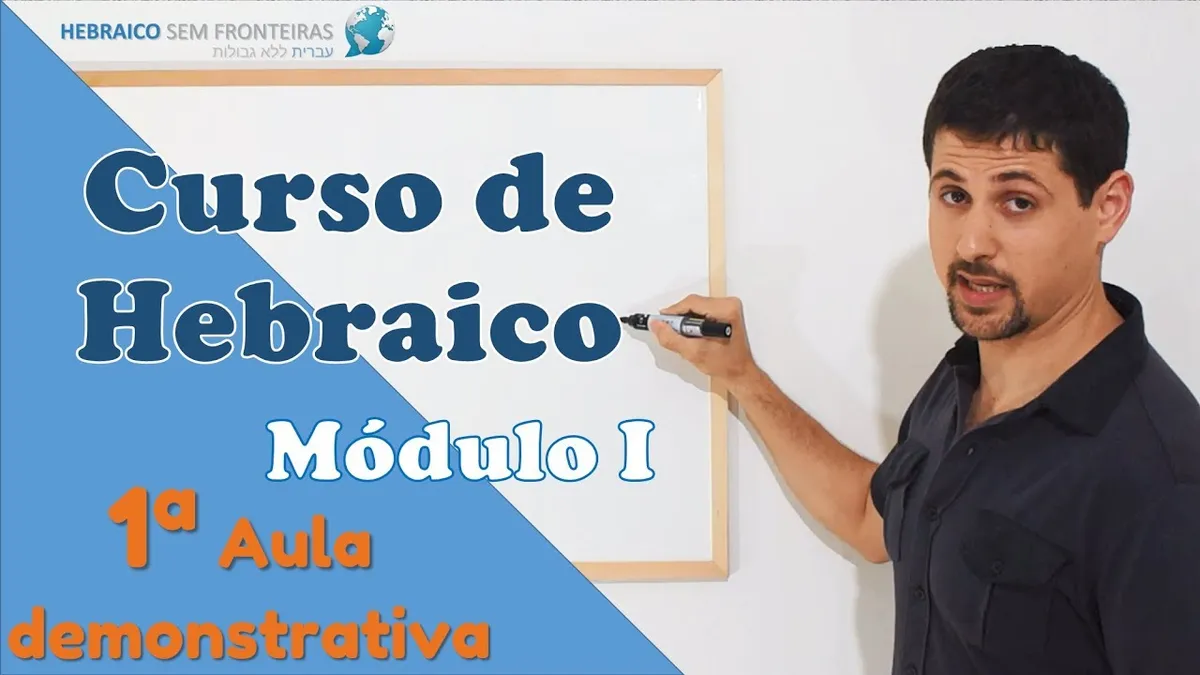 Capa: Curso de Hebraico: Download Rápido e Completo 2006