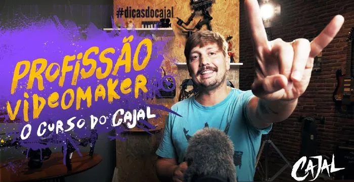 Capa: Profissão VideoMaker Daniel Cajal: Baixe o Curso Completo Agora!