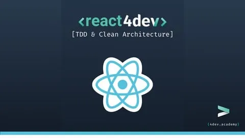 Capa: Baixar Curso ReactJS, Hooks, Recoil, TDD – Rodrigo Manguinho