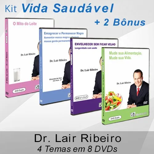 Capa: Baixe Agora: Kit Vida Saudável Lair Ribeiro Completo!