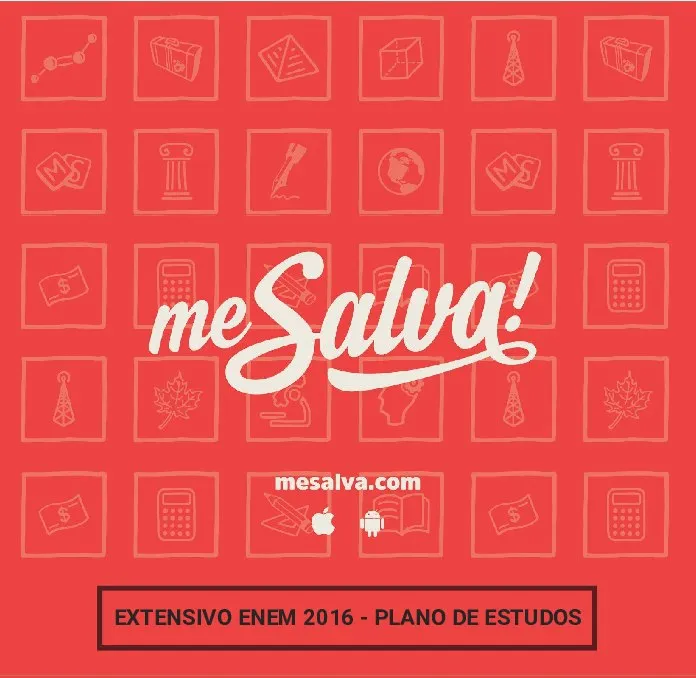 Capa: Me Salva ENEM 2016 Download: Prepare-se para o Vestibular!