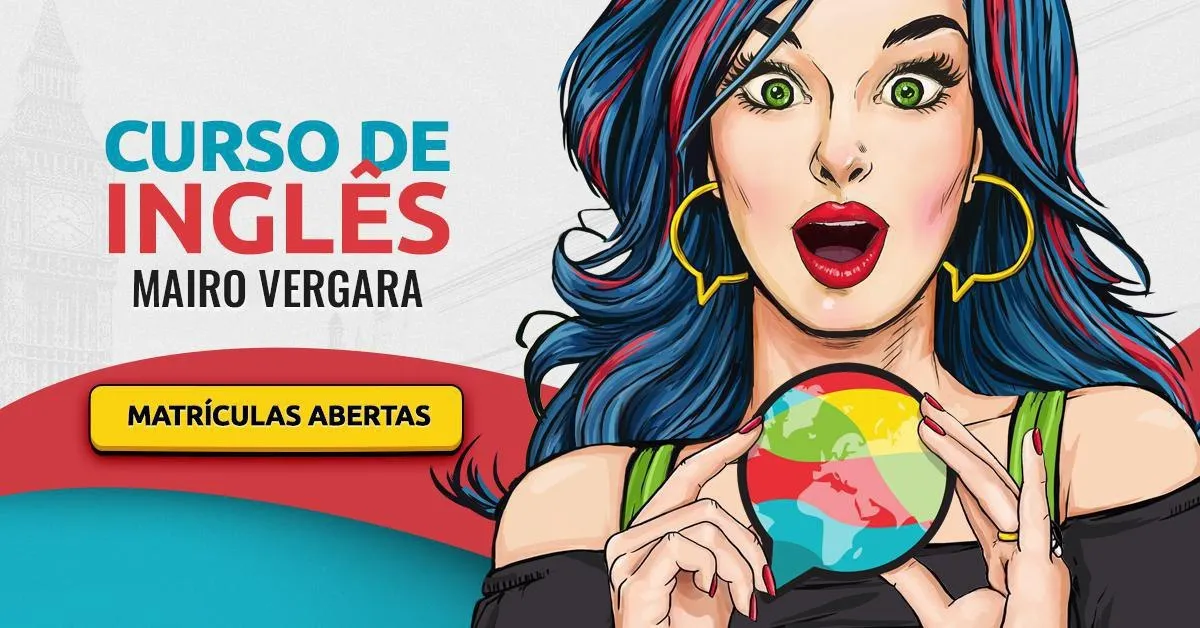 Capa: Mairo Vergara 4.0: Baixar Curso de Inglês Completo Torrent