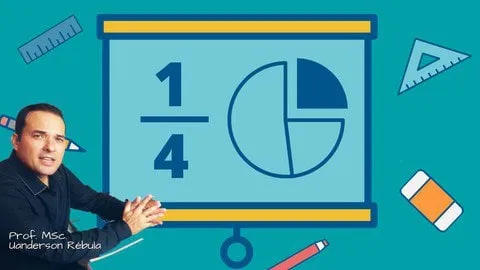 Capa: Baixar Curso Matemática: Frações e Operações Prof. Oliveira