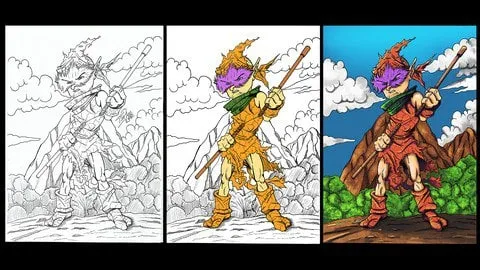 Capa: Baixar Master Class: Desenho de Personagem Digital – Ranima Comp