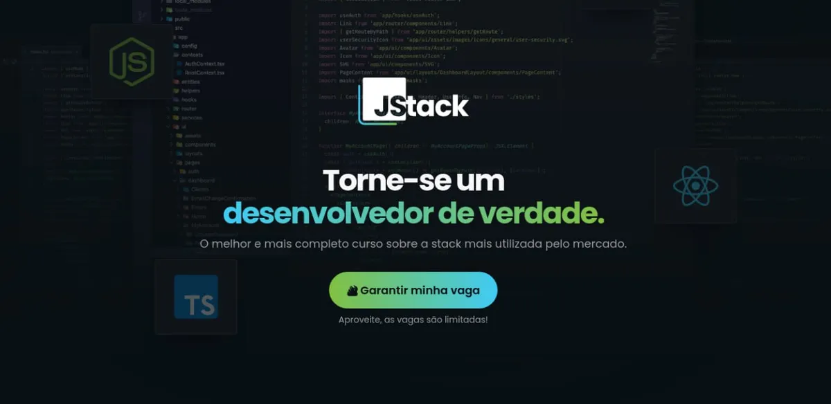 Capa: JStack Mateus Luiz: Baixar Curso Completo e Conteúdo