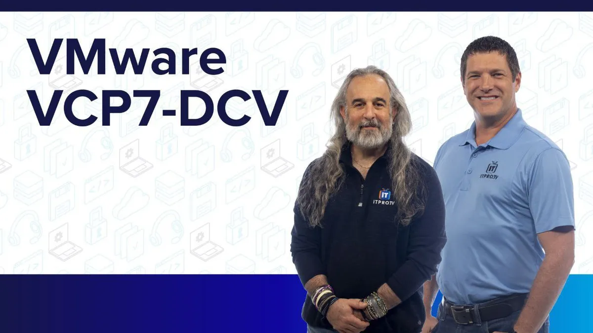Capa: VWware VCP DCV: Baixe o Curso ITProTV 2022 Completo Agora!