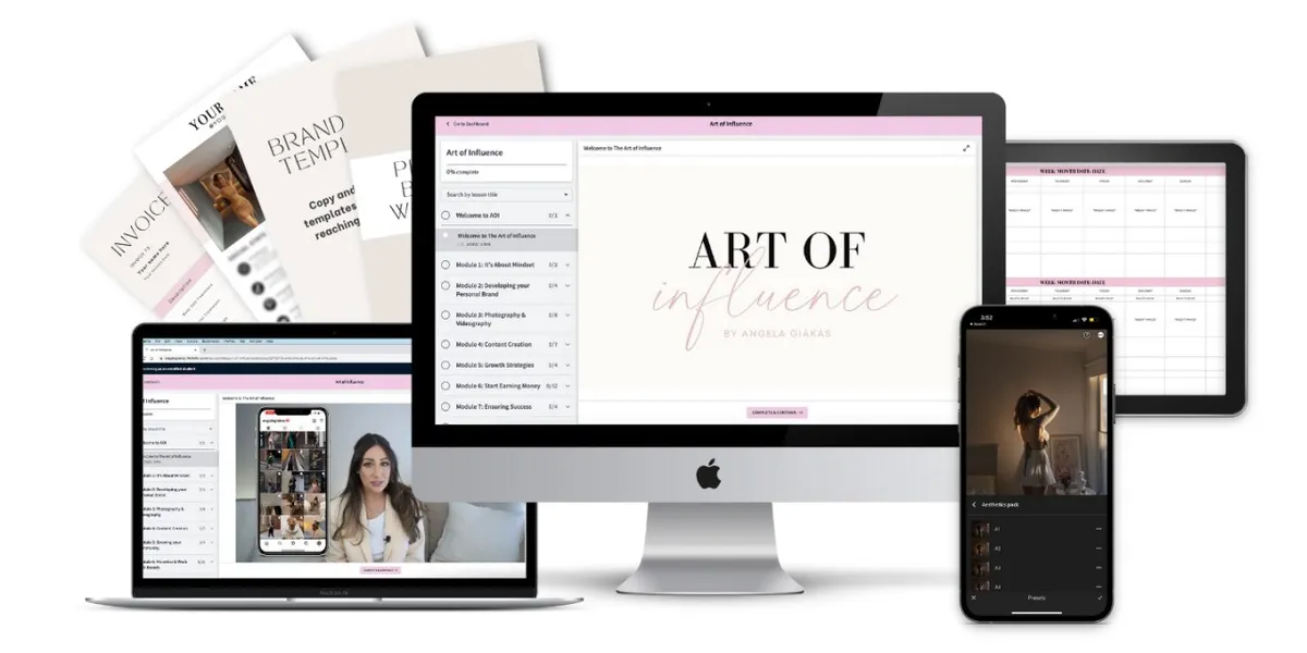 Capa: Baixar “Art Of Influence” de Angela Giakas: O Guia Definitivo