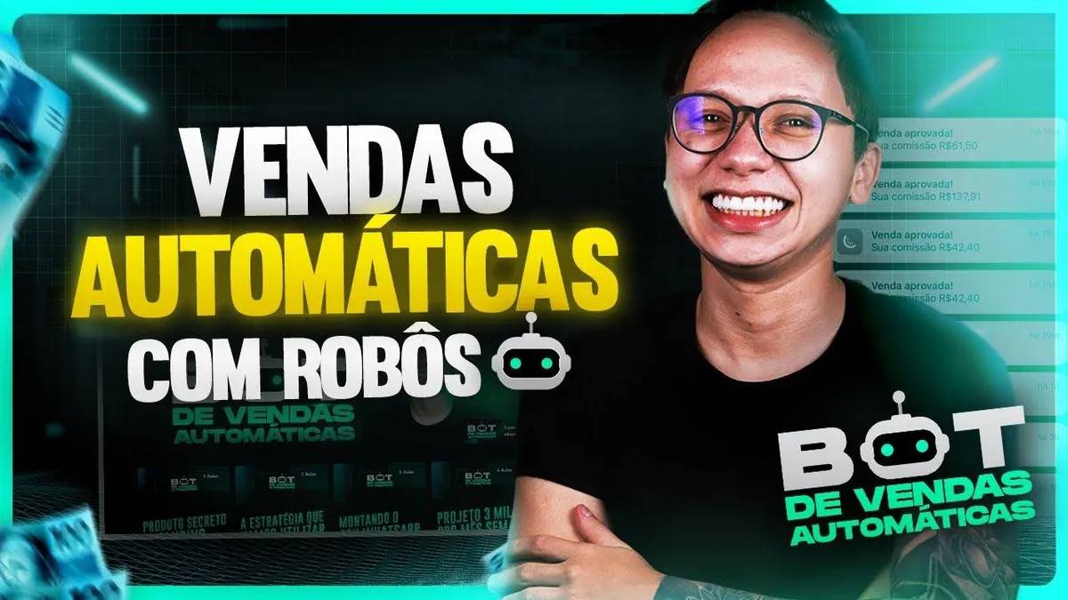 Capa: Baixar Bot de Vendas Automáticas Natan Sousa (Curso Completo)