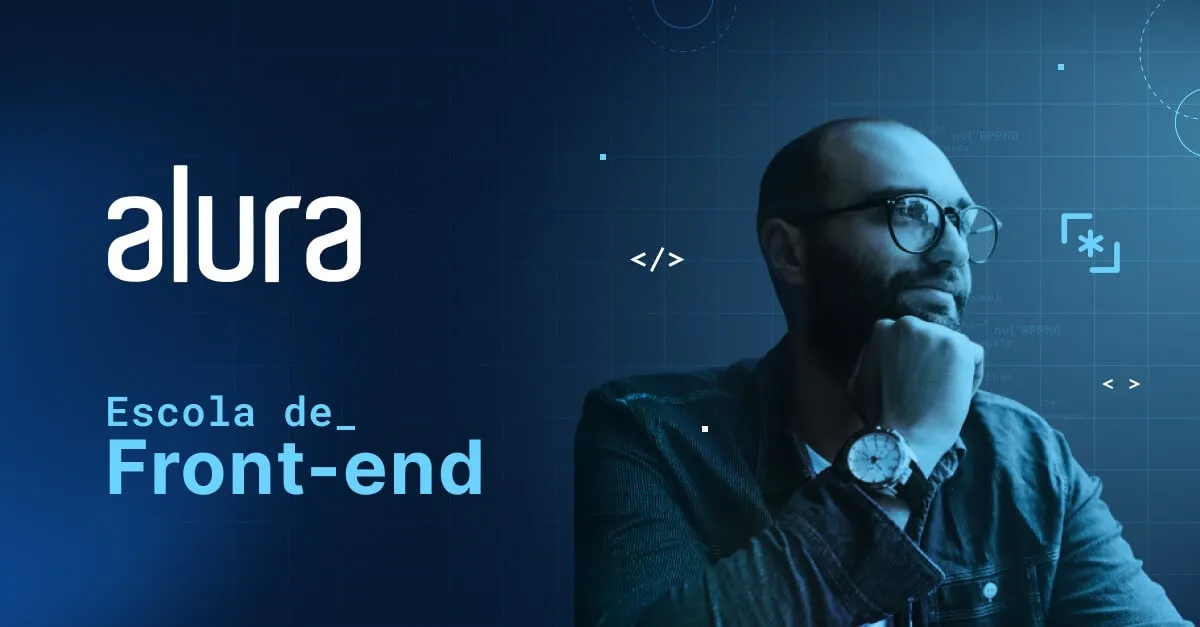 Capa: Baixar Escola Front End Javascript Alura: Acesso Rápido!