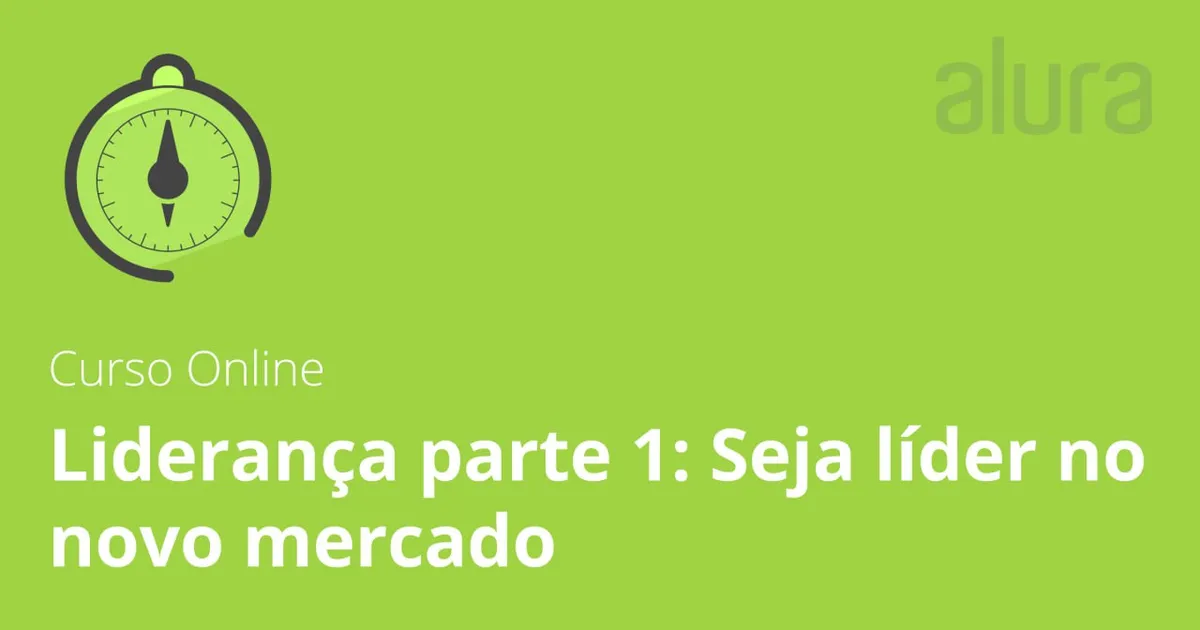Capa: Baixar Liderança no Novo Mercado Alura 2019: Curso Completo HD