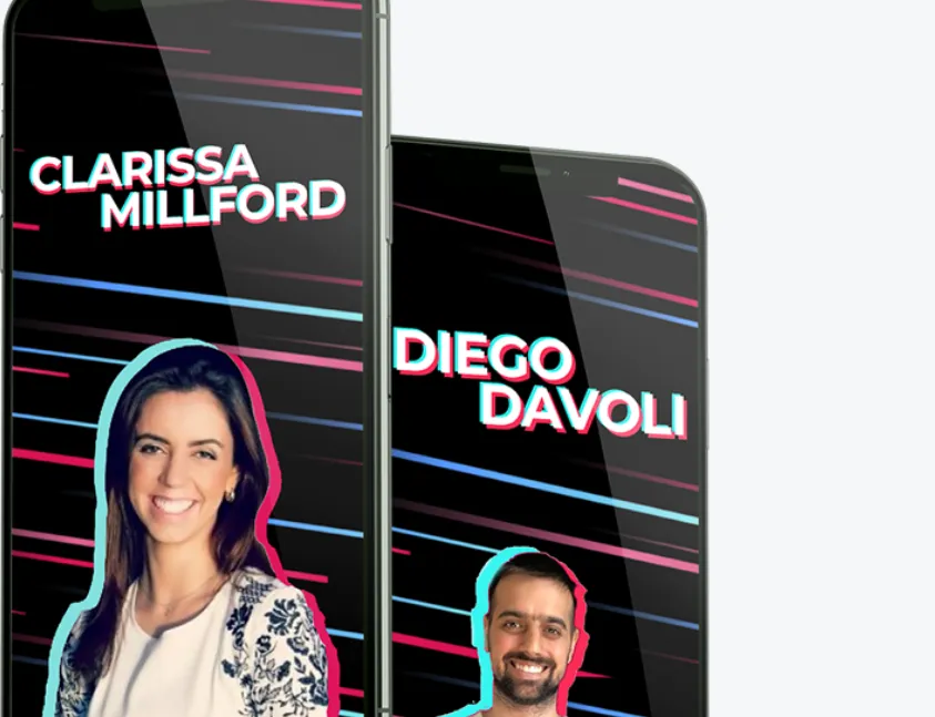 Capa: Baixar Academia de Tiktokers Diego Dávila + Clarissa – Curso Completo!