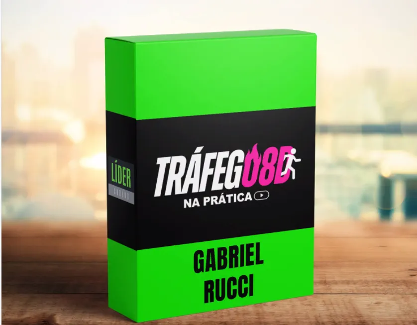 Capa: Download Tráfego 8D Gabriel Rucci: Domine Lançamentos