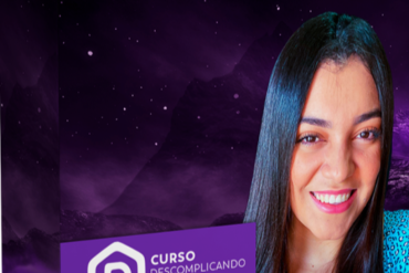 Capa do curso "Descomplicando Sites" de Micaela Pinheiro em WordPress, Elementor e WooCommerce
