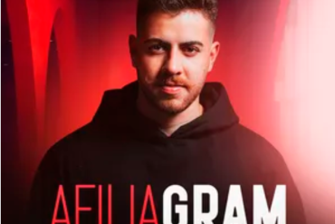 Capa do curso Afiliagram Pro de Lilo Henrique com ícones de marketing digital e crescimento