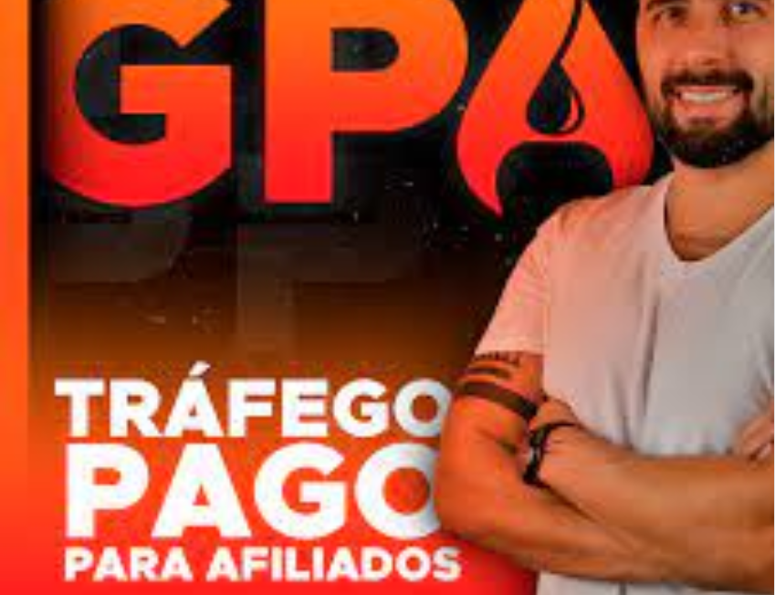 Capa do curso GPA Domínio Estratégico de Caio Calderaro com foco em tráfego pago e marketing digital para afiliados