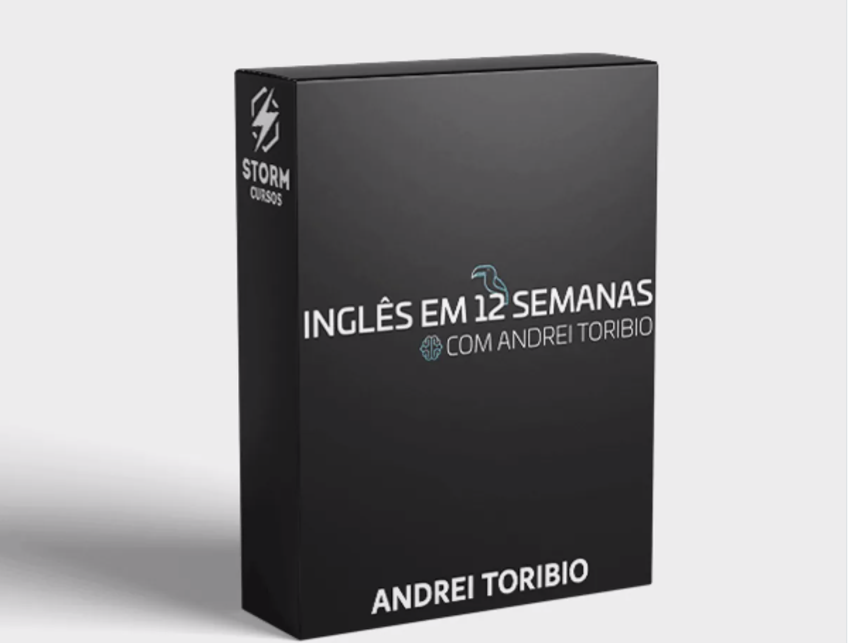 Curso Inglês em 12 Semanas Andrei Toribio: Domine o idioma e conquiste oportunidades de carreira.