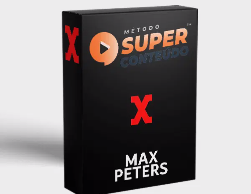 Capa do curso Método Super Conteúdo Max Peters