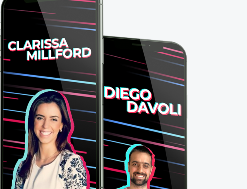 Academia de Tiktokers Diego Dávila Clarissa Milford - Curso Completo