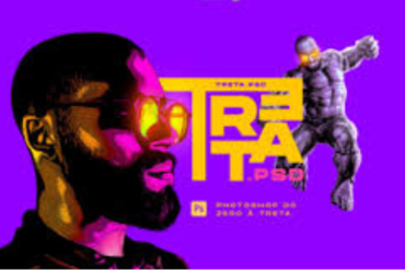 Curso TRETA.PSD de Talles Ramiro com foco em Photoshop e design gráfico